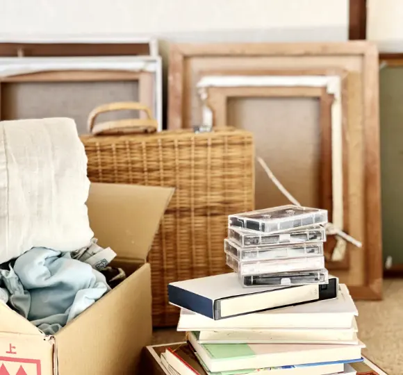 少量の不用品